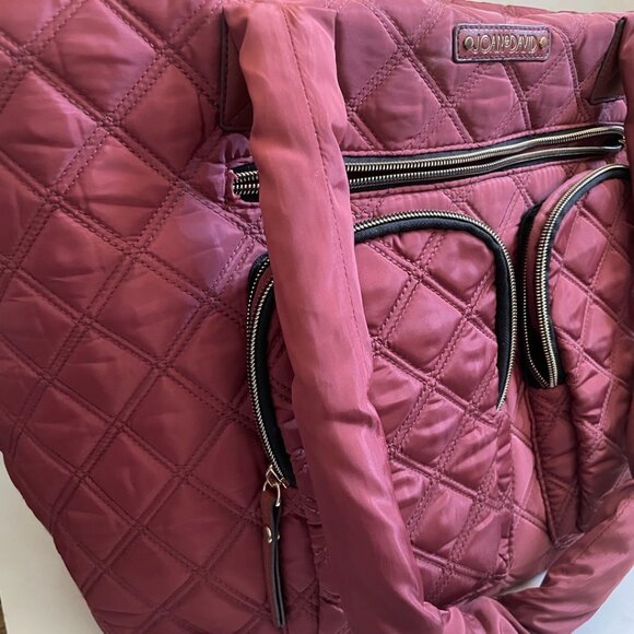 Joan & David Quilted Tote Bag - Picture 4 of 15
